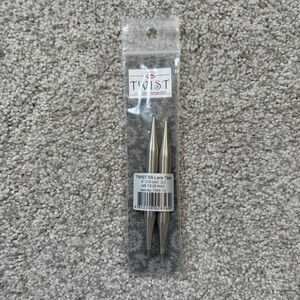 ChiaoGoo Twist SS 4” Lace Tips - US 13/9mm